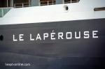 ID 11650 LE LAPEROUSE (2018/9976grt/1305dwt/IMO 9814026) - Ship's name.