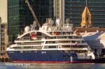 ID 11647 The gleaming, near new expedition ship LE LAPEROUSE (2018/9976grt/1305dwt/IMO 9814026) sailed into Auckland soon after sunrise this morning from Sydney.
She is the first of Marseille-based...