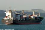 ID 9030 LOBIVIA (2001/23652grt/30375dwt/IMO 9228564, ex-FATHULKHAIR, CALA PINTADA) outbound from Auckland, NZ bound for Port Chalmers, Dunedin.