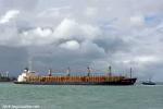 ID 11246 LOVELY KLARA (2002/17150grt/28186dwt/IMO 9258325, ex-CARIBBEAN FRONTIER) arrived in Auckland this morning from Napier to take on bunkers at Wynyard Wharf. She is see here in the stream outbound to...