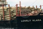 ID 11245 LOVELY KLARA (2002/17150grt/28186dwt/IMO 9258325, ex-CARIBBEAN FRONTIER) arrived in Auckland this morning from Napier to take on bunkers at Wynyard Wharf. She is see here in the stream outbound to...