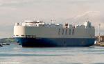 ID 8990 MORNING MIRACLE (2006/46800grt/12600dwt/IMO 9289908. Renamed LAKE TAUPO in 2017) - owned by Zodiac Maritime of London, arrives in Auckland, NZ from Port Kembla, Australia.