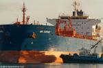 ID 9403 MS SOPHIE (2004/25400grt/40248dwt/IMO 9241798) inbound to Auckland from Brisbane, Australia, approaches her Wynyard Wharf to begin her maiden call at the City of Sails. The Liberian-flagged...