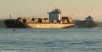 ID 10854 MSC ASTRID (2004/35954grt/32119dwt/IMO 9263344, ex-NORTHERN DISTINCTION, MSC DELHI) about to take the tugs as she arrives in Auckland from Tauranga as maiden caller from yesterday CPO SAVANNAH...