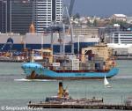 ID 7221 MAERSK RADFORD (2007/9966grt/IMO 9332705) outbound for Tauranga from Auckland, NZ.
