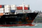 ID 7253 NYK LYTTELTON (2007/35975gt/IMO 9353228, ex-CSAV RAHUE, NORTHERN DEBONAIR) inbound to Auckland, NZ.