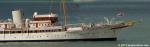 ID 9213 NAHLIN (1930, ex-LUCEAFARUL, LIBERTATEA, NAHLIN) - The superyacht NAHLIN, last seen in New Zealand waters in 1930 the year of her completion for owner Lady Henrietta Yule, lays at anchor in Auckland's...