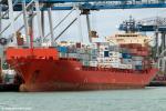 ID 7678 OLYMPIA (2007/28050grt/IMO 9374583, ex-CAP CAMPBELL, APL CHENNAI)  loading at Auckland's Fergusson Container Terminal.