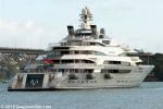 ID 10150 OCEAN VICTORY (2014/8000grt) - owned by Russian billionaire politician Viktor Rashnikov who made his money from the iron and steel industry, the 459' (140m) Italian-built superyacht OCEAN VICTORY...