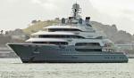 ID 10145 OCEAN VICTORY (2014/8000grt) - owned by Russian billionaire politician Viktor Rashnikov who made his money from the iron and steel industry, the 459' (140m) Italian-built superyacht OCEAN VICTORY...