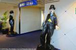 ID 10090 ORIANA (1995/69153grt/IMO 9050137. Renamed PIANO LAND in 2019) - Entrance to Chaplins Cinema on D Deck.