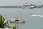 ID 10817 OVATION OF THE SEAS (2016/168666grt/IMO 9697753/348m loa) - the largest ship to ever visit New Zealand, arrived in Auckland for the second of three scheduled calls this season. Based out of Sydney,...