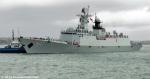 ID 9193 PLAN LINYI (FFG547) a type 054A guided missile frigate of China's Peoples Liberation Army Navy arrived in Auckland today fresh from the Royal Australian Navy anniversary celebration in Sydney. She was...