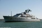 ID 9155 PACIFIC (2010/2959grt) - built by Lurssen Yachts of Germany, the 85.2m superyacht arrives in Auckland, New Zealand for her maiden call. Inbound from Sydney, Australia, the Cayman Islands-registered,...