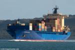 ID 9893 PRIMAVERA (2008/36087grt/42594dwt/IMO 9372860, ex-CSAV RUNGUE) rounding North Head inbound to Auckland from Tauranga. She is owned and managed by Maritime Gesellschaft of Elsfleth, Germany.