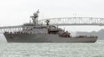 ID 9451 ROKS WONSAN (MLS 560/3300 tons displacement) - a Korean Navy Wonsan-class minelayer berthed at the Royal New Zealand Navy base in Devonport, Auckland. She joins the Australian minesweepers HMAS...