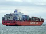 ID 11671 RIO BLANCO (2009/73899grt/80115dwt/5905TEU/IMO 9348089) outbound from the port of Tauranga bound for Napier. Owned and managed by Maersk Line, Copenhagen.