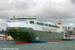 ID 8192 SALOME (2012/75251grt/43878dwt/IMO 9515412) -  inbound from Manzanillo, Mexico, berths in Auckland, New Zealand at the start of her maiden call
