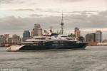 ID 9924 SERENE (2011/7830grt) - makes a dawn arrival in Auckland this morning (21 January 2015). 
Built by Fincantieri Yachts of Muggiano, Italy, SERENE is owned by Russian tycoon Yuri Shefler the name...