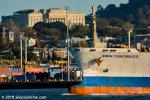 ID 11339 SWAN CHACABUCO (1990/13099grt/12974dwt/IMO 8907876) - hull livery of Cool Carriers of Sweden.