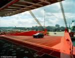 ID 8473 TAMESIS (2000/67140grt/IMO 9191307) - the enormous stern ramp seen here during loading operations on the ships