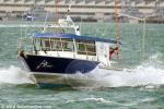 ID 11254 TE KOUMA - Royal New Zealand Yacht Squadron's committee boat making for Westhaven Marina. Built in 2003 by Profab Engineering of Palmerston North, New Zealand she has a top speed of 25.5kts.