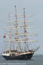 ID 10976 TENACIOUS arrives into Auckland this afternoon.
Launched in 2000 for the Southampton-based Jubilee Sailing Trust, she was built from scratch in that city by a team of highly skilled shipwrights and...