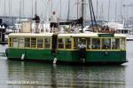 ID 11706 TRAMBOAT - the world's first floating tram, based in Victoria Harbour Docklands, Melbourne, Australia. Cruises operate, depending on tides along the Yarra upriver as far as Hawthorn or along the...