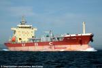 ID 7893 UBC CANADA (2010/8559grt/15053dwt/IMO 9577264) a cement carrier inbound at Melbourne, Australia.
