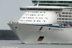 ID 9872 VOYAGER OF THE SEAS (1999/137276grt/IMO 9161716) arriving Auckland this morning from Sydney. One of the largest cruise ships to sail NZ waters, she sailed again later the same day for the port of...