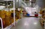 ID 8364 WAKA KUME (2000/338grt/IMO 9212084) - The spacious engine-room layout.