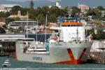 ID 9955 YACHT EXPRESS (2007/17951grt/12500dwt/IMO 9346029) a semi-submersible heavy load carrier operated by Spliethoff's of Amsterdam, prepares for sailing from Auckland bound for Golfito, Costa Rica. She...