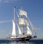 ID 9150 YOUNG ENDEAVOUR - a Australian brigantine-rigged tall ship built in 1986/7 by Brooke Marine of Lowestoft, England as a gift from the UK to Australia on the occasion of that country's bicentenary in...