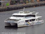 ID 13012 BELLARINE EXPRESS - a 35m commuter ferry operated by Port Phillip Ferries. She was launched in 
Built by Incat, she works the Melbourne - Portarlington route carrying up to 400 passengers. She has a...