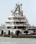 ID 13166 BLISS - Completed in 2021 by Dutch shipbuilder Feadship at their shipyard in Makkum, the $200m super yacht Bliss is owned by Evan Spiegel, founder of Snapchat.
Bliss arrived at Aucklandâ€™s Silo...
