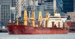 ID 12102 CLIPPER ALEXANDRIA (2010/ 20928grt/32535dwt/IMO 9528017, ex-ORCHARD BULKER) after loading in Auckland, sails for Balboa, Panama. Owned and managed by Clipper Bulk A/S of Copenhagen, Denmark.
As...