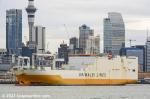 ID 13075 GRANDE COTONOU (IMO 9672105), a rare visitor to Auckland was the Sicilian-registered roro ship which arrived from Melbourne and later, sailed for Shanghai.
Built in 2015 by Hyundai Mipo Dockyard Co....