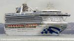ID 12740 GRAND PRINCESS (1998/107517gt/8418dwt/IMO 9104005) sails for Melbourne, Australia following her maiden call at the port of Auckland.
Built by Fincantieri -Cantieri Naval Italiani, she is owned by...