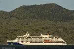 ID 13892 HANSEATIC INSPIRATION (2019 / IMO 9817145 / 15651gt / 218dwt) - a first time caller in Auckland departs of the Bay of Islands. Owned by TUI AG and managed and operated by TUI Cruises GmbHof Hamburg.