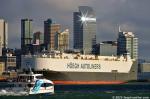 ID 13976 The 2007-built, Norwegian-flagged vehicle carrier HOEGH SHANGHAI (IMO 9312482/ 68871gt/ 27178dwt) outbound this afternoon from Auckland bound for Noumea. 
She is owned by Hoegh & Co and managed and...