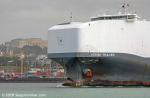 ID 12152 HOEGH TRACER (2016/76420grt/21983dwt/IMO 9684990) - the third Post Panamax vessel of Hoegh Autoliners six Horizon-class pure car and truck carriers, sailed from Auckland bound for Tianjin, China.