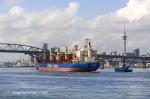 ID 12157 INCE POINT (2015/23393gt/37503dwt/IMO 9663271) outbound from Auckland following discharge at the Chelsea Sugar Refinery. Owned and operated by Pacific Basin Shipping go Hong Kong.
