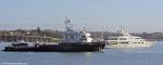 ID 12024 LATITUDE, an expedition superyacht, departs Auckland's Silo Marina. Built in 1973 by JG Hitzler in Germany she was converted to a superyacht between 2003 and 2006 and refitted in 2020. The 54.7m...