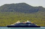 ID 11987 Ponant's LE LAPEROUSE (2018/9976grt/1305dwt/IMO 9814026) sails from Auckland at midday today bound for the Bay of Islands. 
In my opinion, the best looking cruise ship to grace Auckland Harbour in a...