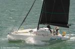 ID 14551 LIQUID LUCK -  a keelboat built by Dave Wade Boatbuilers to a design of Greg Elliott, making the most of the breezy conditions during the 2026 Auckland Anniversary Day Regatta.