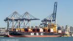 ID 13524 Newbuild MSC NURYA G (2024/45387gt/45095dwt/IMO 9955791/TEU 3700) alongside in Auckland during her maiden call.
She was built by Fujian Mawei Shipbuilding Ltd, China and is managed, operated and...