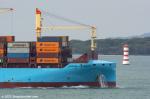 ID 13931 MAERSK YOSEMITE (IMO 9943102/42799gt/49935dwt/TEU 3500) - launched in January 2024, arrived in Auckland, NZ this afternoon for her maiden call at the end of a cross-Pacific passage from Long Beach,...