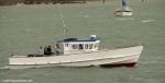 ID 14174 MAYFLOWER just after completing the 2025 Auckland Anniversary Day Regatta tug and towboat race.
