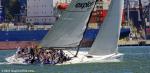 ID 12899 NZL 41 a former Americas Cup race yacht, is today operated by Explore Group providing sailing tours of Auckland's Waitemata Harbour.
