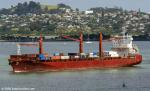 ID 14656 NEPTUNE MATUA (2015/IMO 9670119/24528gt/25160dwt/TEU 2190/ex-HARIS) outbound from Auckland on her regular run to Suva.